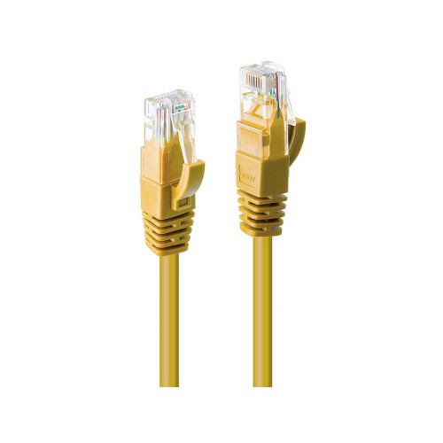 Cable LINDY Cat6 U UTP 3M AMARILLO. 48064