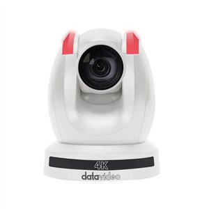 Cámara PTZ Autotracking 4K 60p zoom x20, salida 12G-HD-SDI, color Blanco Datavideo PTC-305GW